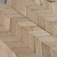 Wooden feature wall